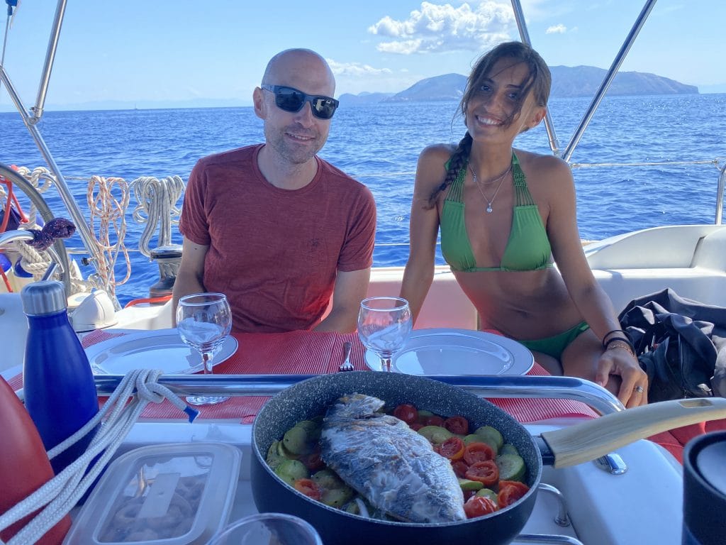 Sailing Recipes - Almonds in olive oil